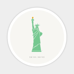 New York City, NYC, Lady Liberty Magnet